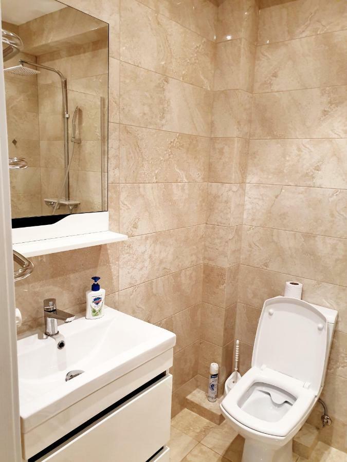 Center Apartment On Albisoara Street Chisinau Bagian luar foto